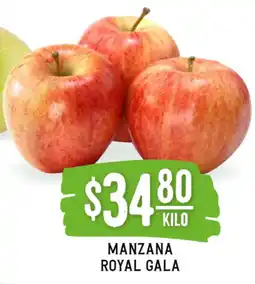 Soriana Súper Manzana royal gala oferta
