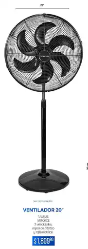 Woolworth Taurus Airforce ventilador 20" oferta