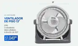 Woolworth Man ventilador de piso 13" oferta