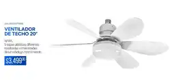 Woolworth Navia ventilador de techo 20" oferta