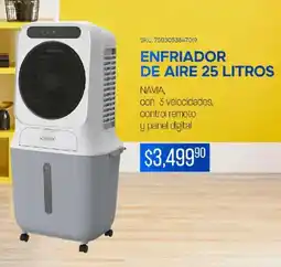 Woolworth Navia enfriador de aire 25 litros oferta
