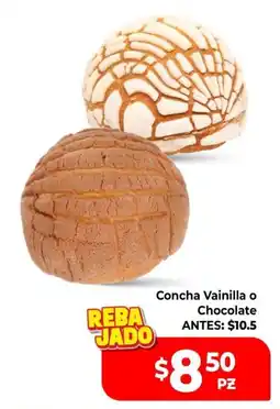 Concha Vainilla o Chocolate