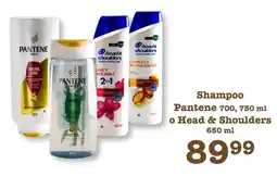 S-Mart Shampoo Pantene o Head & Shoulders oferta