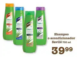 S-Mart Savilé shampoo o acondicionador oferta