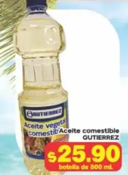 Super Gutiérrez Gutierrez aceite comestible oferta