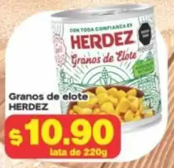 Super Gutiérrez Herdez granos de elote oferta