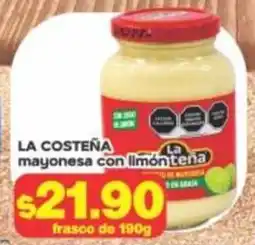 Super Gutiérrez La Costeña mayonesa con limón oferta