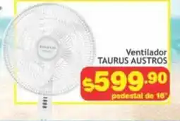 Super Gutiérrez Taurus Austros ventilador oferta