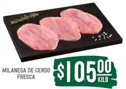 Soriana Súper Milanesa de cerdo fresca oferta