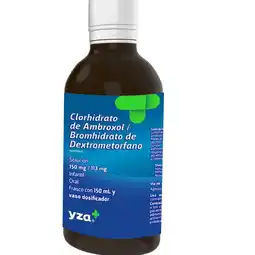Farmacias YZA Yza Ambroxol, dextrometorfano 150Mg/113Mg 150Ml Sol oferta