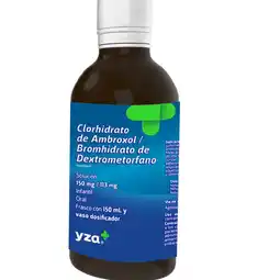 Farmacias YZA Yza Ambroxol, dextrometorfano 150Mg/113Mg 150Ml Sol oferta