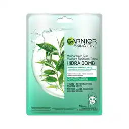 Farmacias YZA Garnier Skin Act Masc H Bomb Te Ver 28G oferta