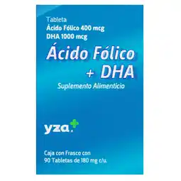 Farmacias YZA Yza Acido Folico 400Mg 90 Tabs oferta
