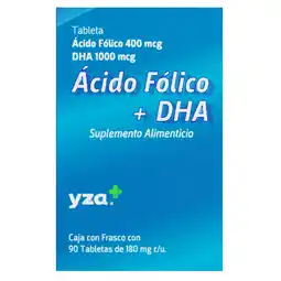 Farmacias YZA Yza Acido Folico 400Mg 90 Tabs oferta