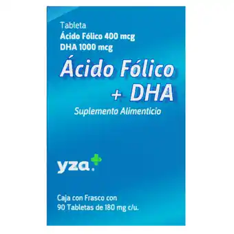 Farmacias YZA Yza Acido Folico 400Mg 90 Tabs oferta