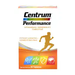 Farmacias YZA Centrum Performance 30 Tabs oferta