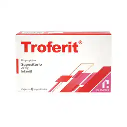 Farmacias YZA Troferit Infantil 20Mg 8 Sups oferta