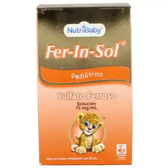 Farmacias YZA Fer-In-Sol Pediátrico Gotas 50Ml oferta