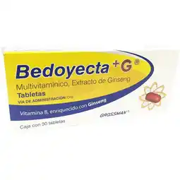 Farmacias YZA Bedoyecta +G 30 Tabs oferta