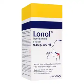 Farmacias YZA Lonol Spray 30Ml oferta