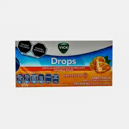 Farmacias YZA Vick Naranja 20 Past oferta