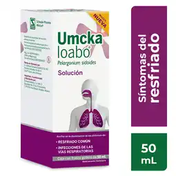 Farmacias YZA Umckaloabo Solución 50ml oferta