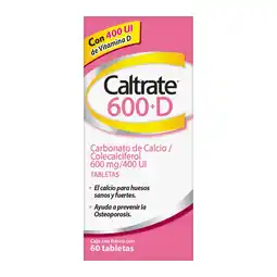Farmacias YZA Caltrate 600+D 60 Tabs oferta