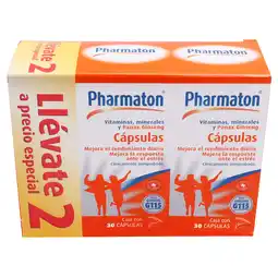 Farmacias YZA Pharmaton Duopack 40Mg 30 Caps oferta