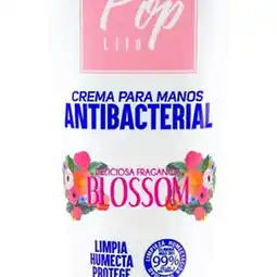 Farmacias YZA Pop Life Crema Antibacterail Blossom 180 Ml oferta