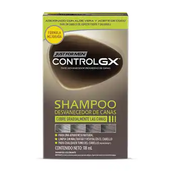 Farmacias YZA Just For Men Control G Shampoo 118Ml oferta