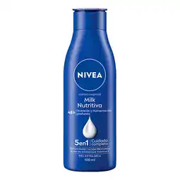 Farmacias YZA NIVEA CREMA CORPORAL MILK NUTRITI 100ML oferta