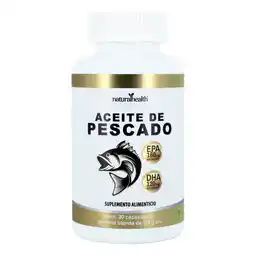 Farmacias YZA Natural Health Aceite Pescado 1G 30 Caps oferta