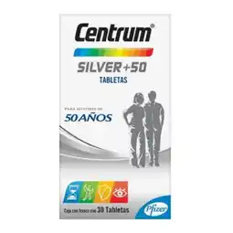 Farmacias YZA Centrum Silver 50+ Multivitamínico y Minerales oferta