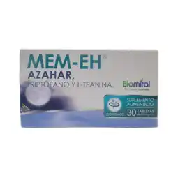 Farmacias YZA Mem-Eh 30 Tabs oferta