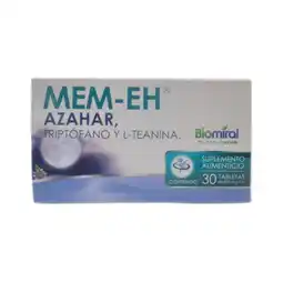 Farmacias YZA Mem-Eh 30 Tabs oferta