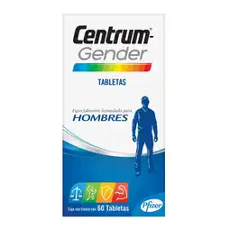 Farmacias YZA Centrum Men 60 Tabs oferta