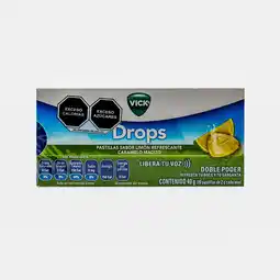 Farmacias YZA Vick Limón 20 Past oferta