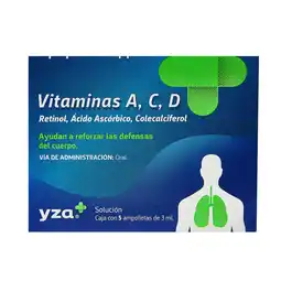Farmacias YZA Yza Vitaminas Acd 3Ml 5 Amp oferta