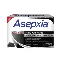 Farmacias YZA Jabón de Barra Asepxia Carbón 100g oferta