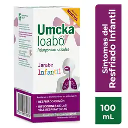 Farmacias YZA Umckaloabo Infantil Jarabe 100Ml oferta