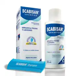 Farmacias YZA Shampoo Scabisan Piojos y Liendres 110ml oferta