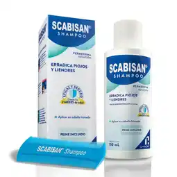 Farmacias YZA Shampoo Scabisan Piojos y Liendres 110ml oferta