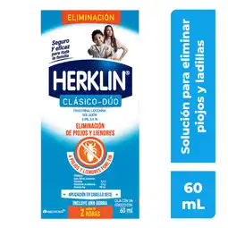 Farmacias YZA HERKLIN ANTI PIOJOS Y LIENDRES LOCIÓN 60ML oferta