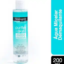 Farmacias YZA Neutrogena Purified Agua Micelar 200Ml oferta