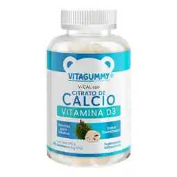 Farmacias YZA Vitagummy Calcio+D3 240G 40 Gomas oferta