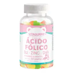 Farmacias YZA Vitagummy Acido Folico 180G 60 Gomas oferta