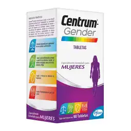 Farmacias YZA Centrum Women 60 tabs oferta