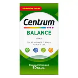 Farmacias YZA Centrum Formula Avanzada 30 Tabs oferta