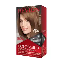 Farmacias YZA Revlon Tinte Colorsilk Castaño Claro Dor oferta