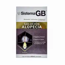 Farmacias YZA Sistema Gb Solución Alopecia 60 Ml oferta